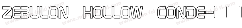 Zebulon Hollow Conde字体转换
